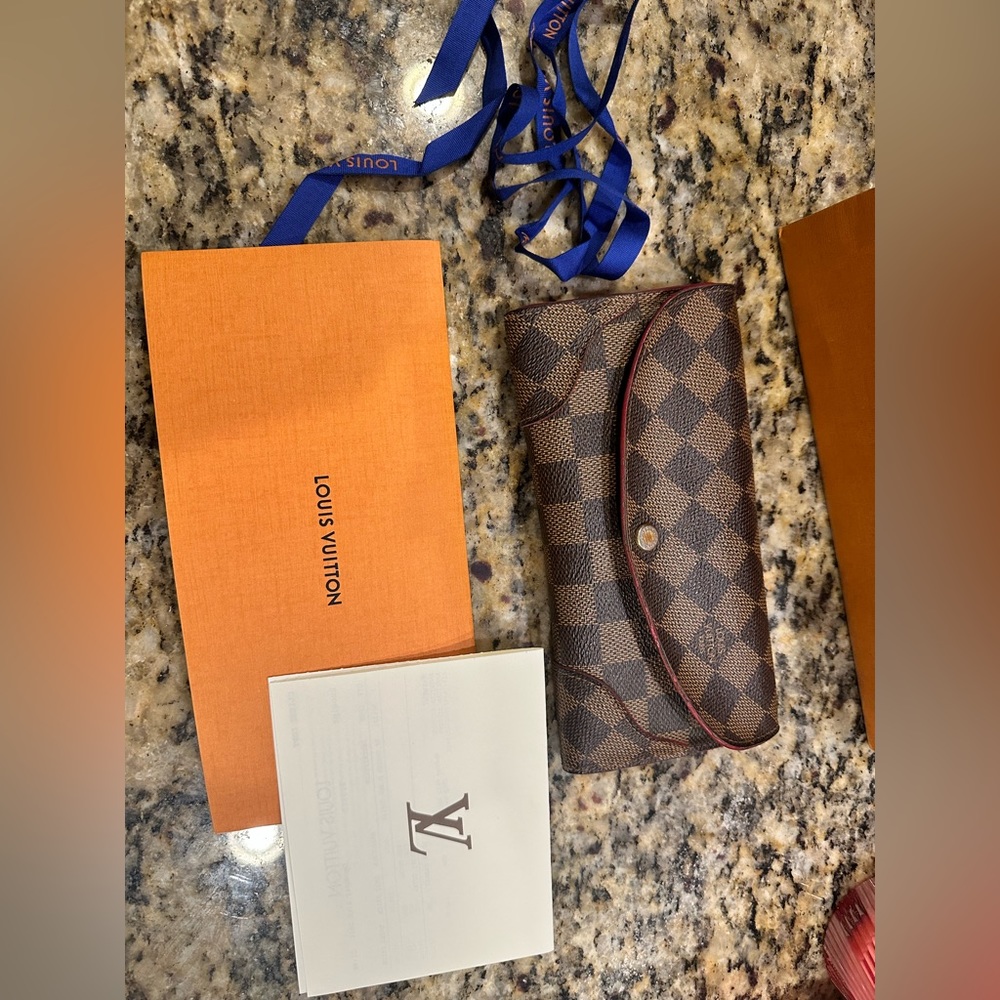 Louis Vuitton wallet monogram leather Demier Ebene